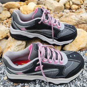 Sketchers Steel Toe Slip Resistant Memory Foam Work Safety Shoe  Women Size 6